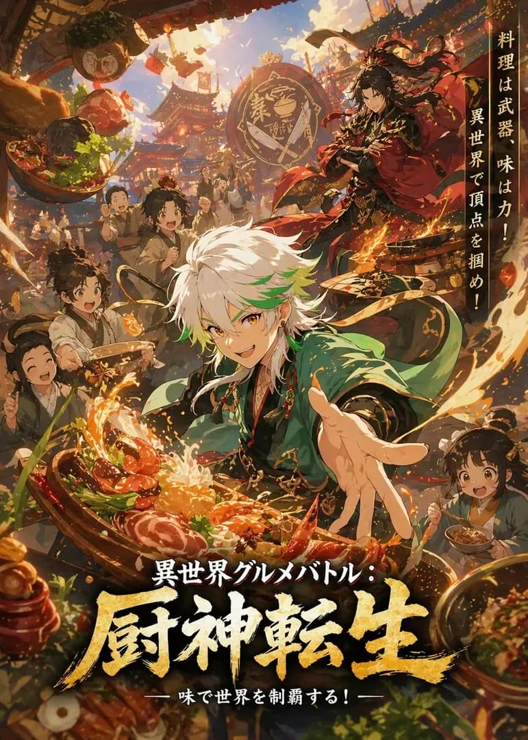 Kochgott im Wandel: Isekai-Küchenabenteuer (Fantasy)