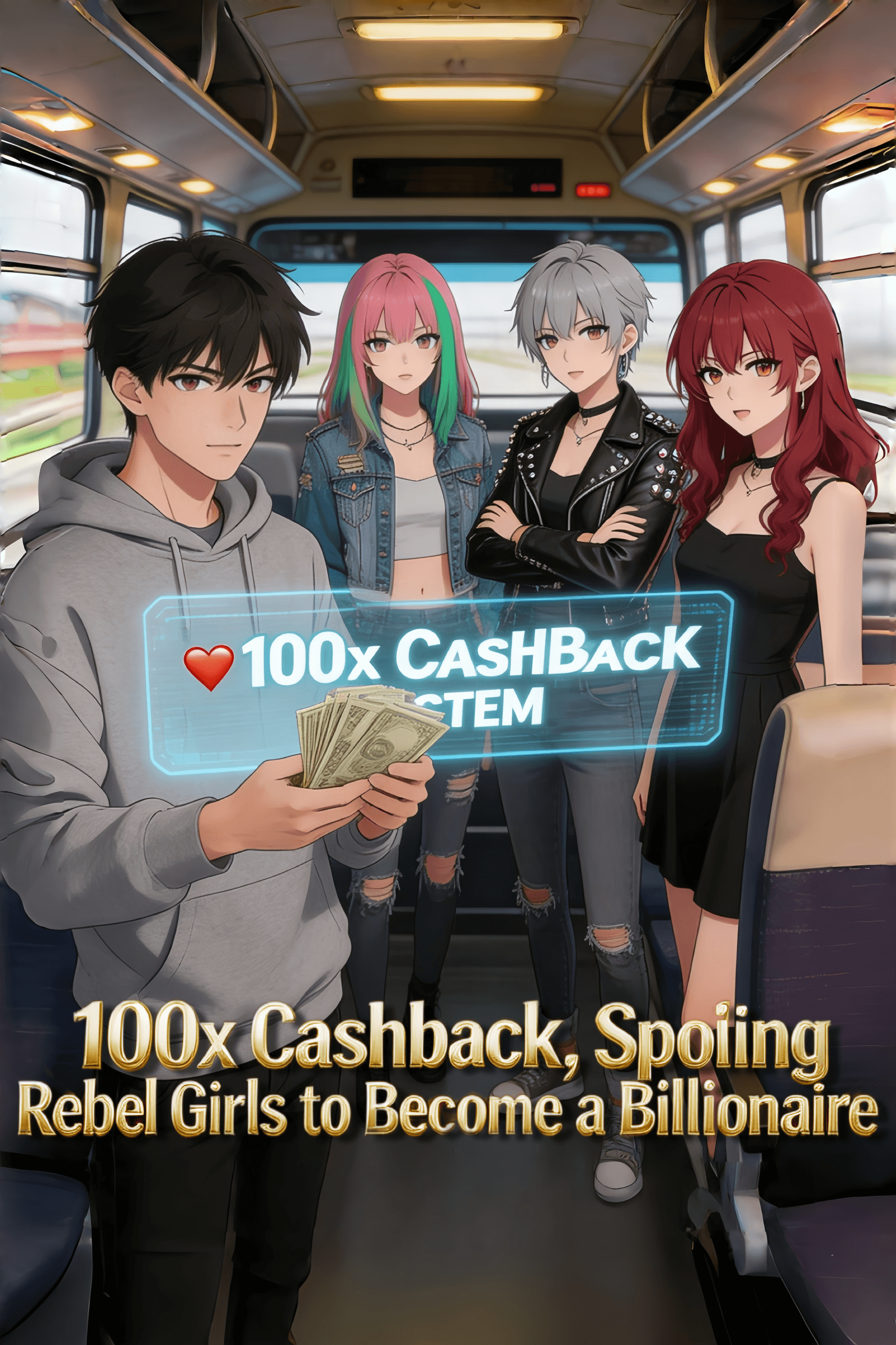 100x Cashback: Spoiling Rebel Girls to Become a Billionaire