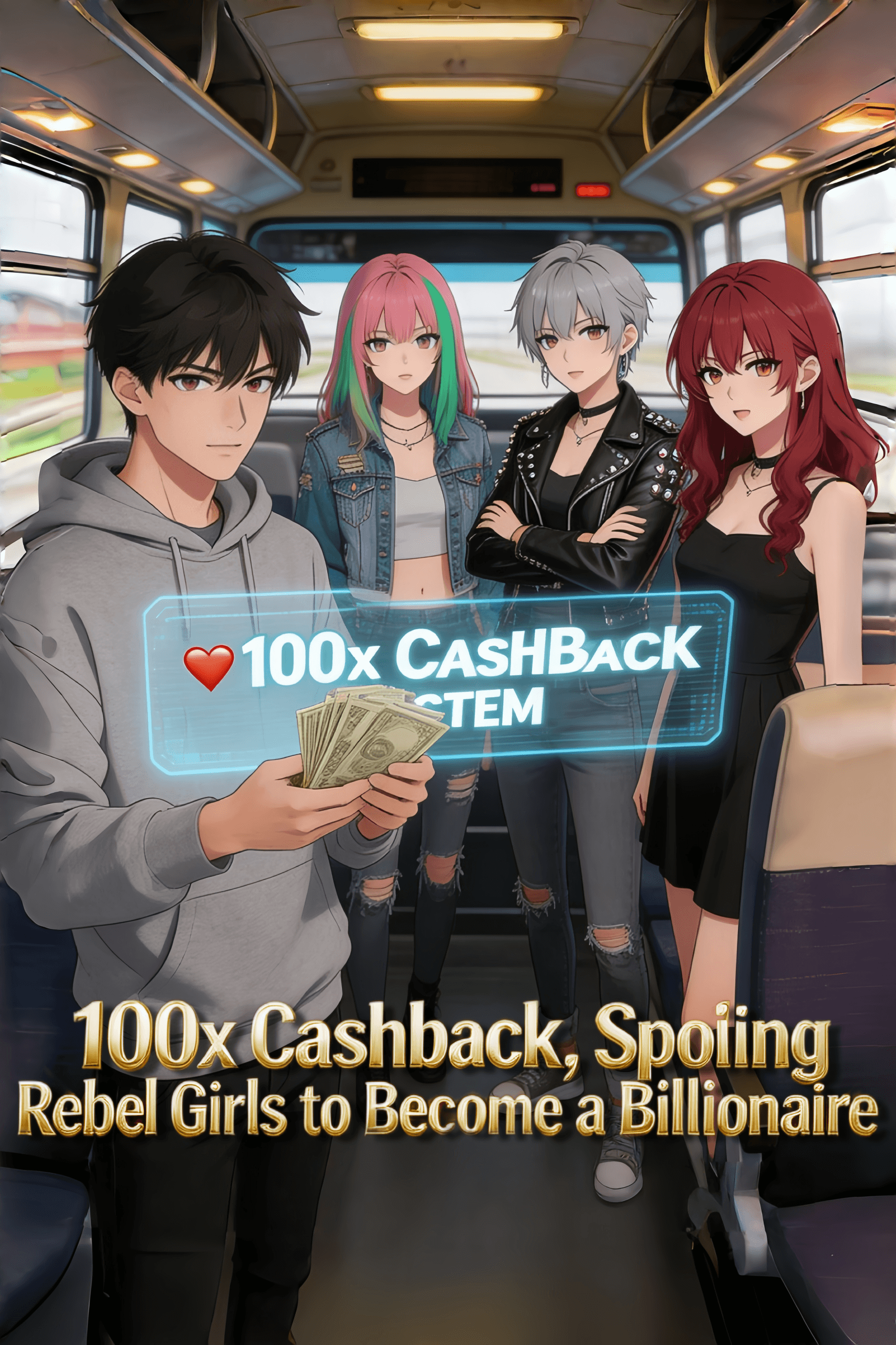 100x Cashback: Spoiling Rebel Girls to Become a Billionaire