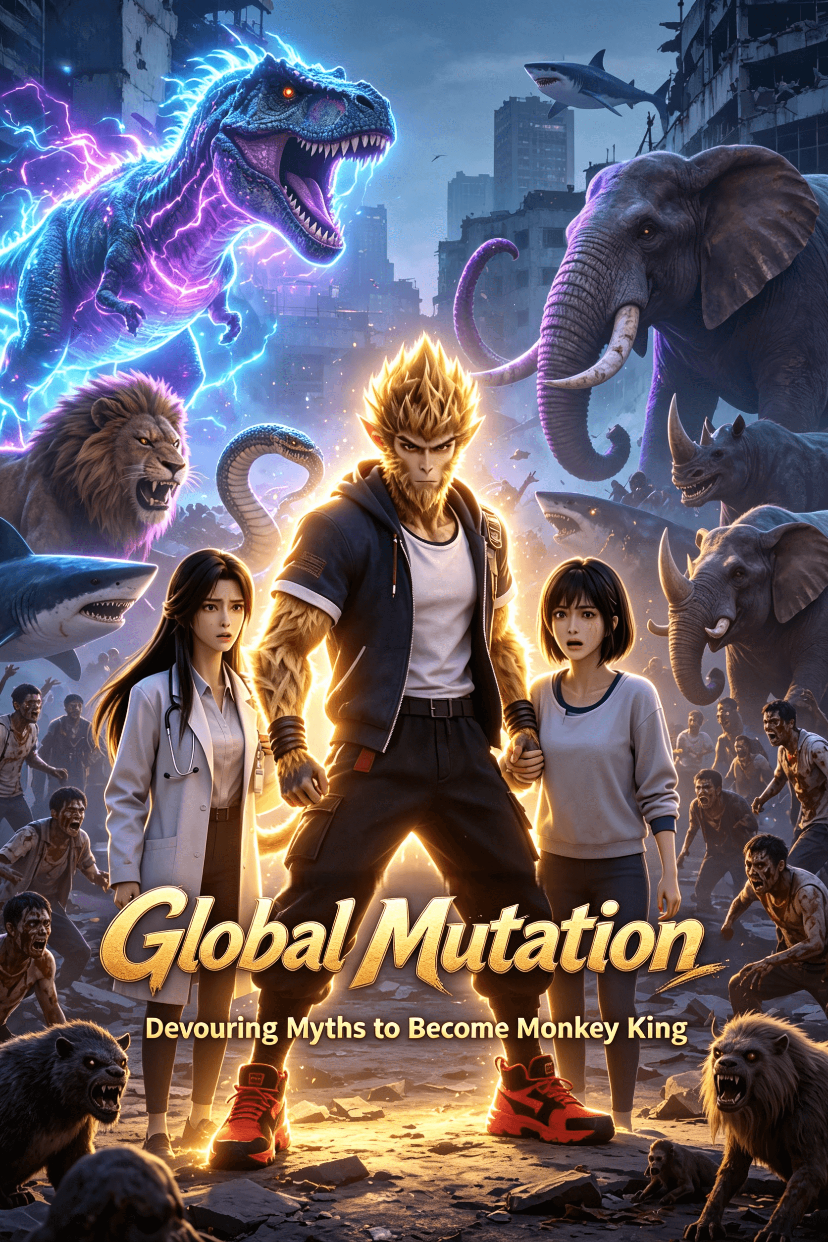 Global Mutation: Devouring Myths to Become Monkey King