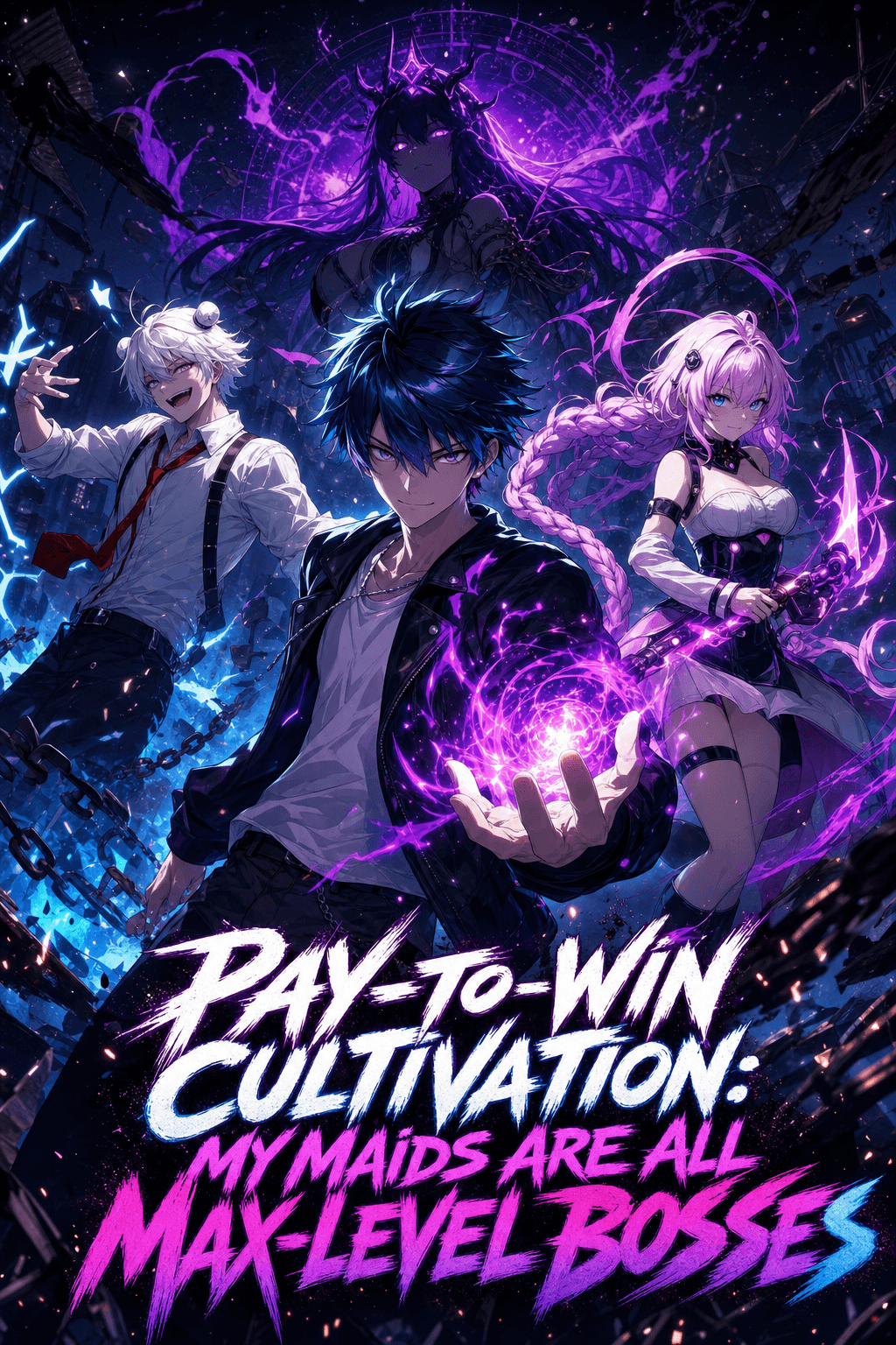 Pay-to-Win Cultivation: My Maids Are All Max-Level Bosses